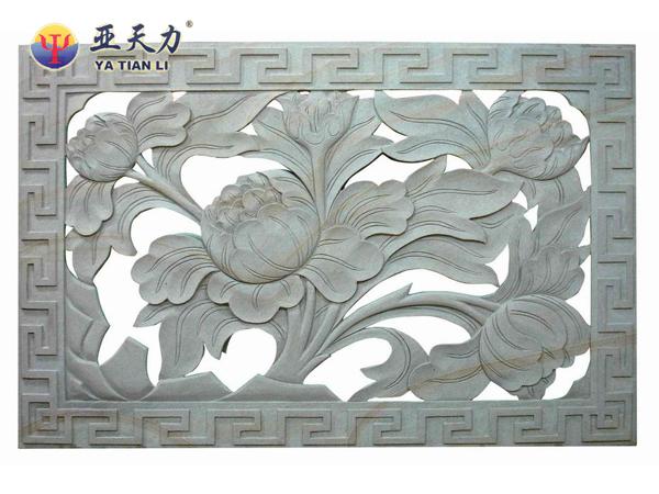 Carved Sandstone Relief