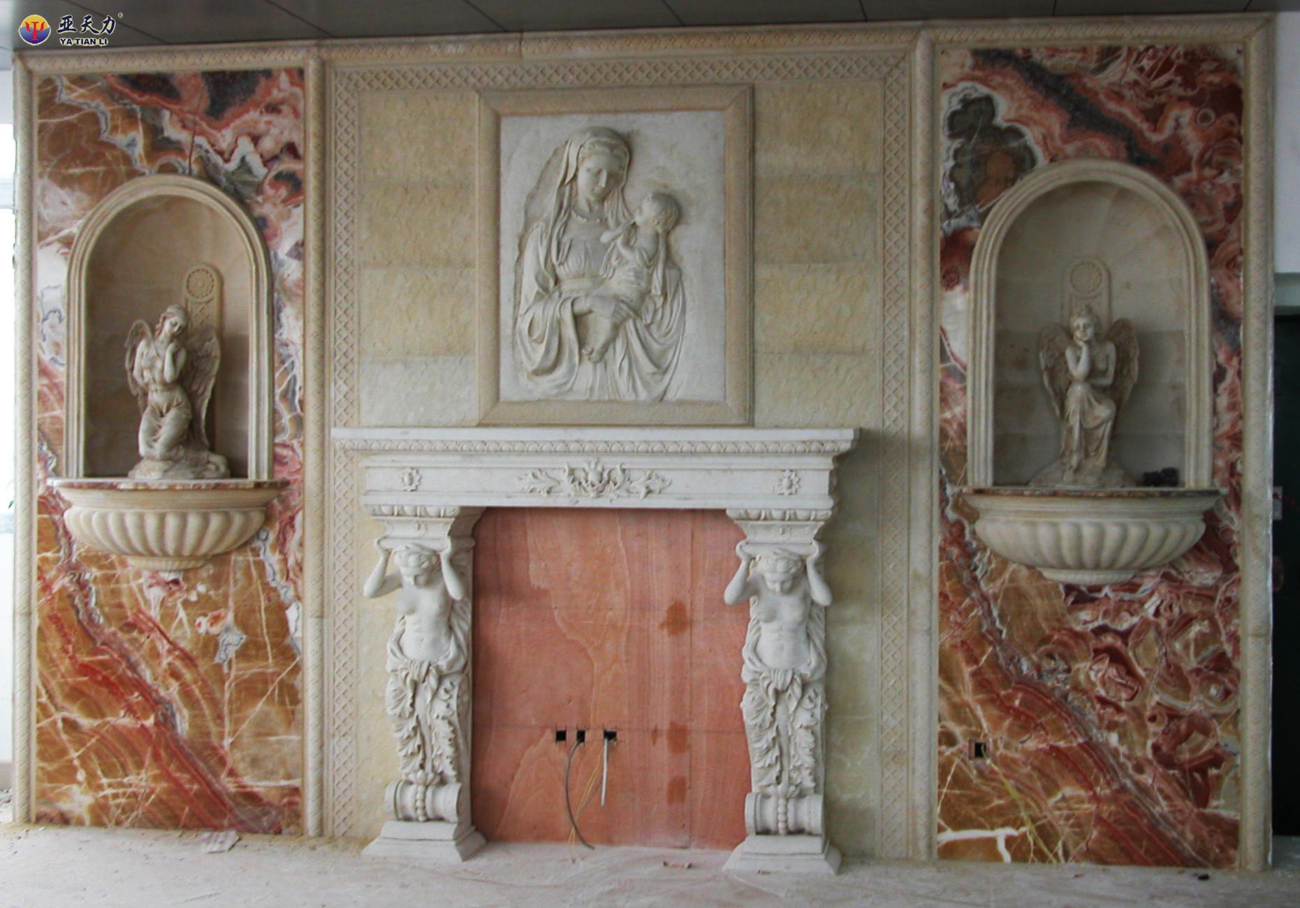 Stone Fire Place
