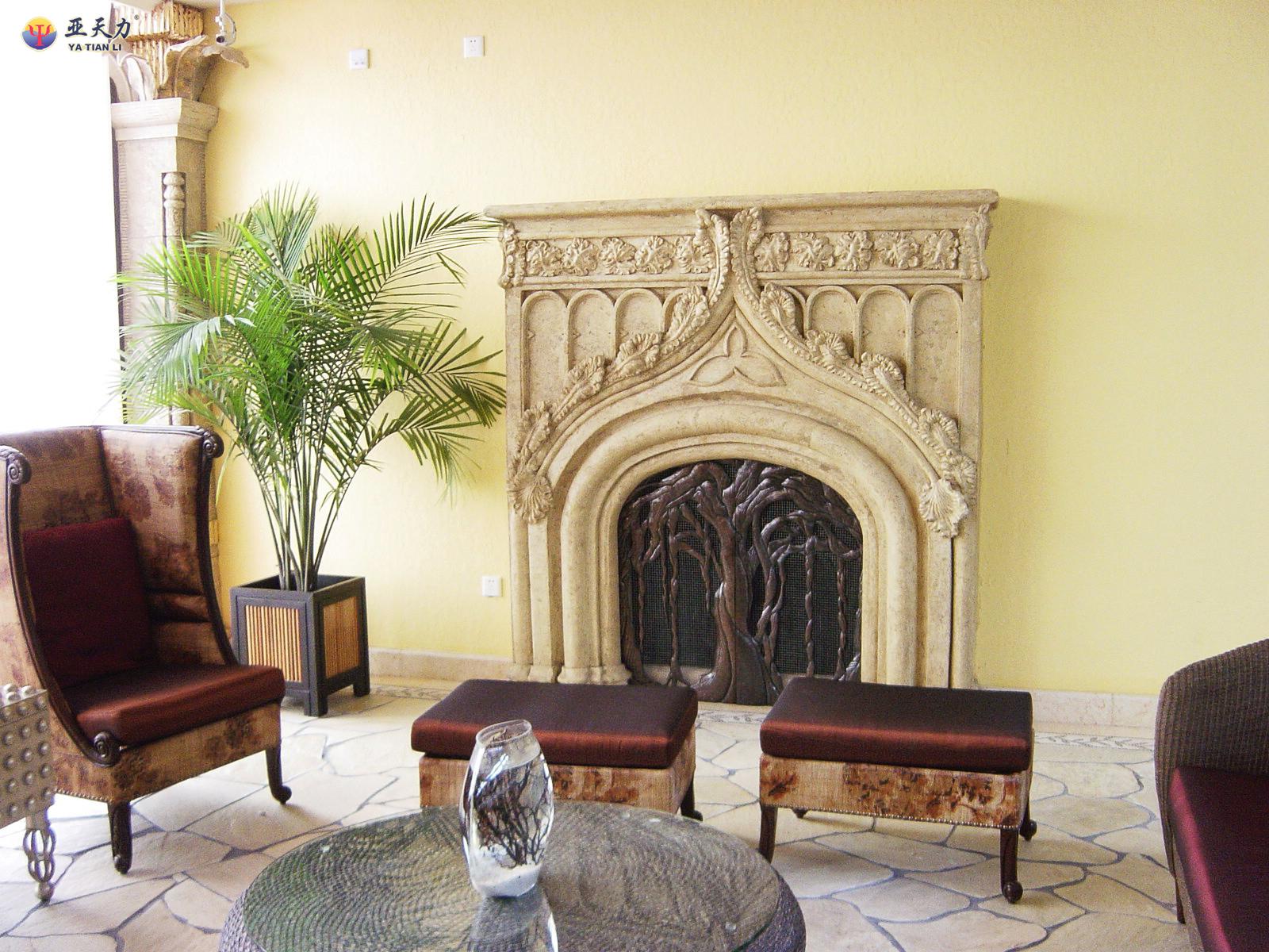 Sandstone Fire Place