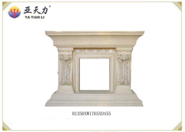 Stone Fireplace