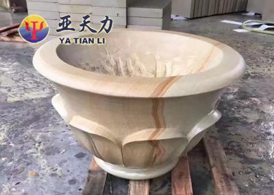 Natural Sandstone Flowerpot